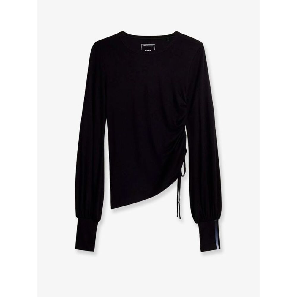 Adidas Y-3 Women Wool T-Shirt With Iconic Detail